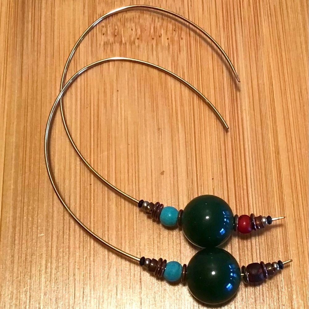Beautiful handmade hoops